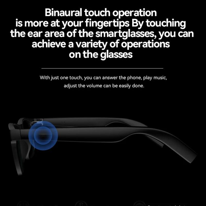 Men Smart Glasses D11 Plus Women Bluetooth Glasses Voice Call Control Music UV Polarized Sunglasses