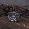 1/316L Stainless Steel Viking Nose Ring Dragon Odin Amulet Pagan Jewelry Vegvisir Scandinavian Fashion