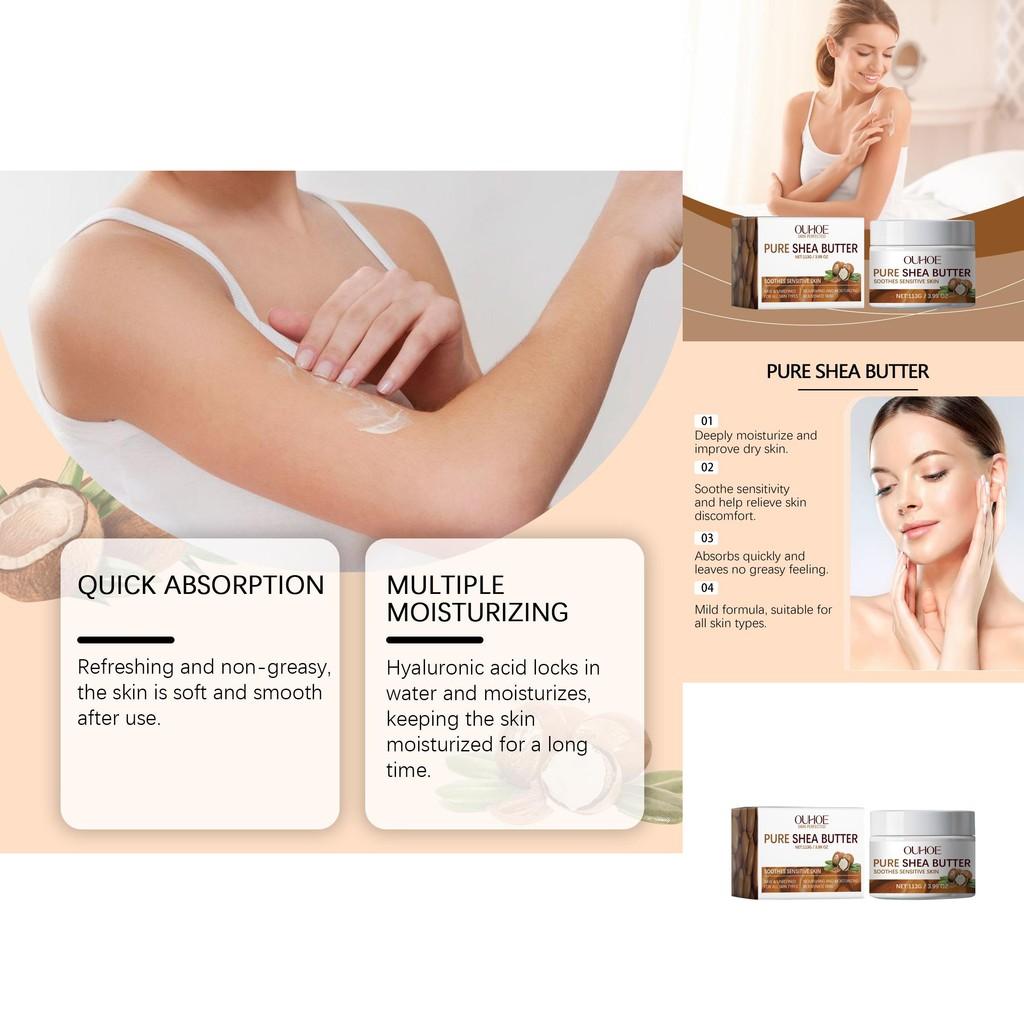 Ouhoe Shea Butter Moisturizing Cream For Soothing Skin Redness And Discomfort