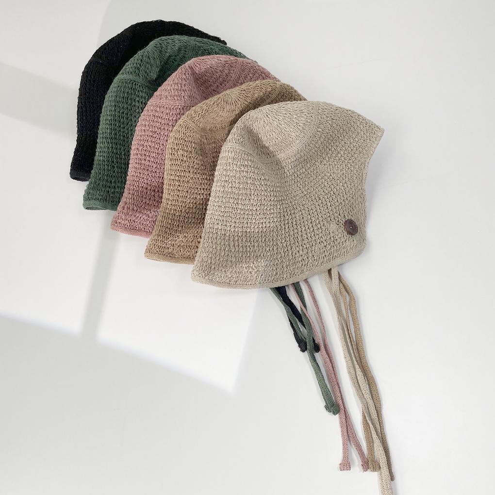 

Женская шляпа-панама на пуговицах Jinbeiji