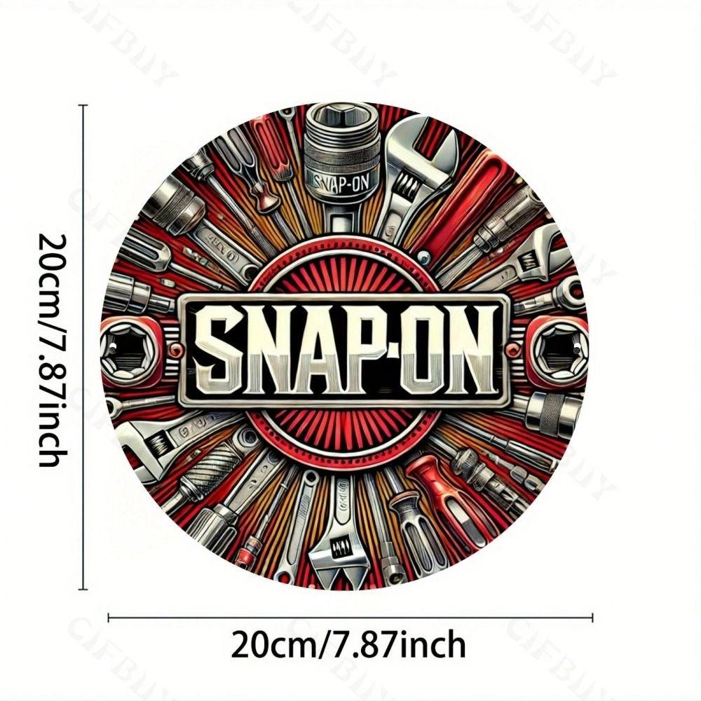 Retro Metal Painting 20x20cm Home Wall Art Decor Tin Sign