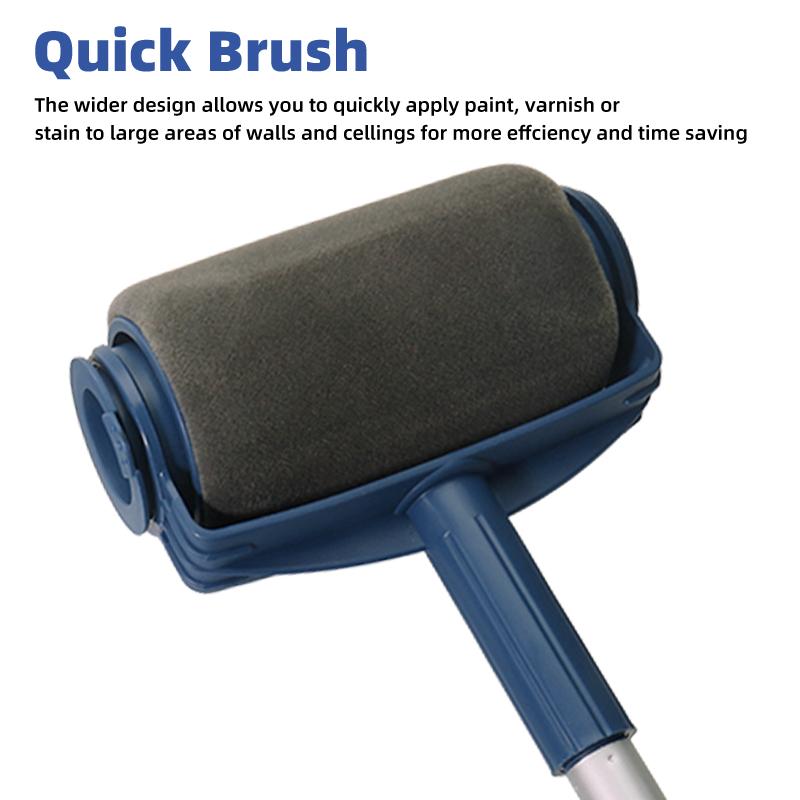 Household Paint Roller High-quality Brush Sponge Roller Brush for Latex Paint 5-in-1 Multi-Functional Paint Brush Set Tools