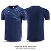 Quick-Dry Badminton Set Men Women Sportswear Training Outfit Striped Gym Running Volleyball Tennis