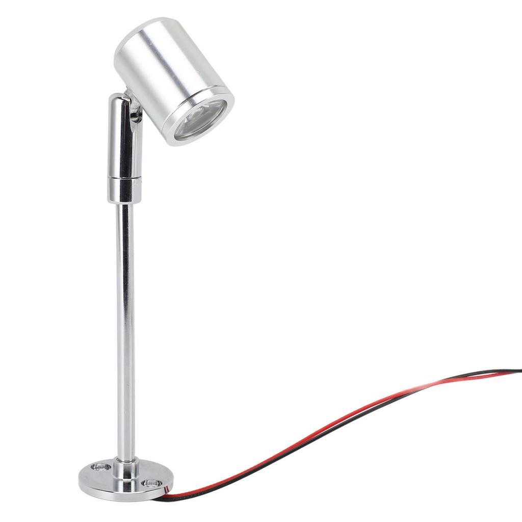 LED Spotlight Jewelry Showcases Display Lighting Fixture Standing Up Cabinet Spotlight Light for Indoor Display Cabinet Accent Electroplated Aluminum