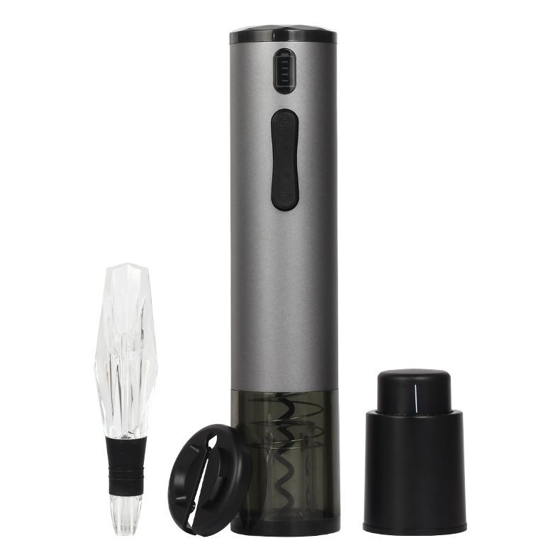 Electric Corkscrew Set Portable Wine Decanter Wine Pourer Red Wine Ware 4 Piece Gift Set Automatic Wine Driver