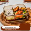 Glas Mikrovågssäker Bento Lunchlåda