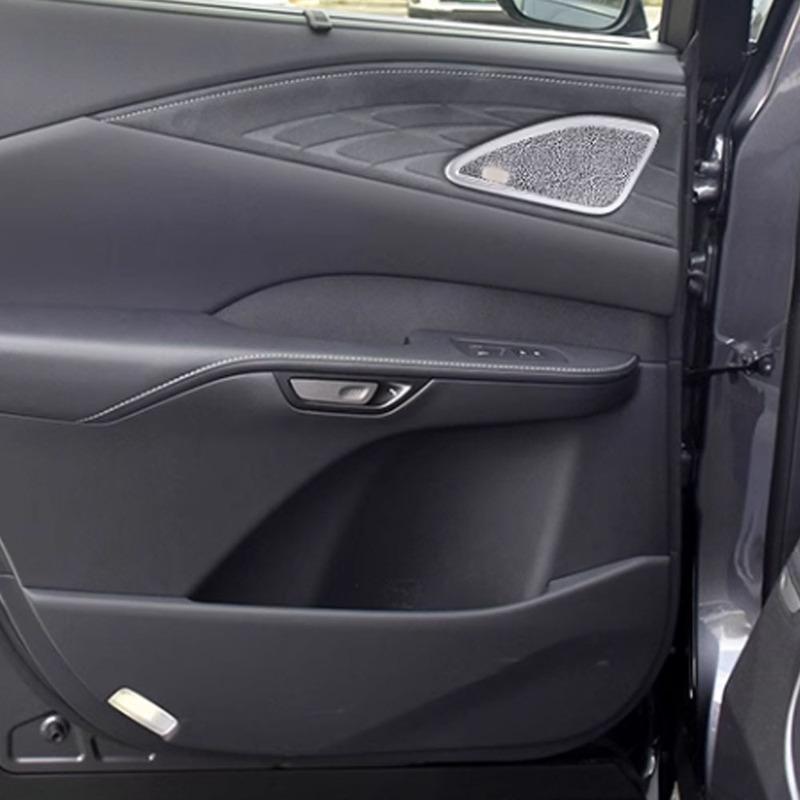 Stainless Steel Rear Door Panel Horn Speaker Cover For Lexus RX 350 350h 450h+ 500h   2024 Trim 2Pcs Round Accessories