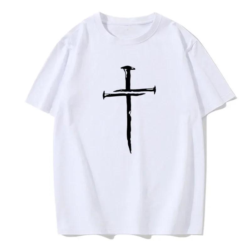 

Мужская винтажная футболка с персонализированным крестом, с коротким рукавом, высокое качество, скидка, хип-хоп, спортивная уличная повседневная футболка XXXXXL серый