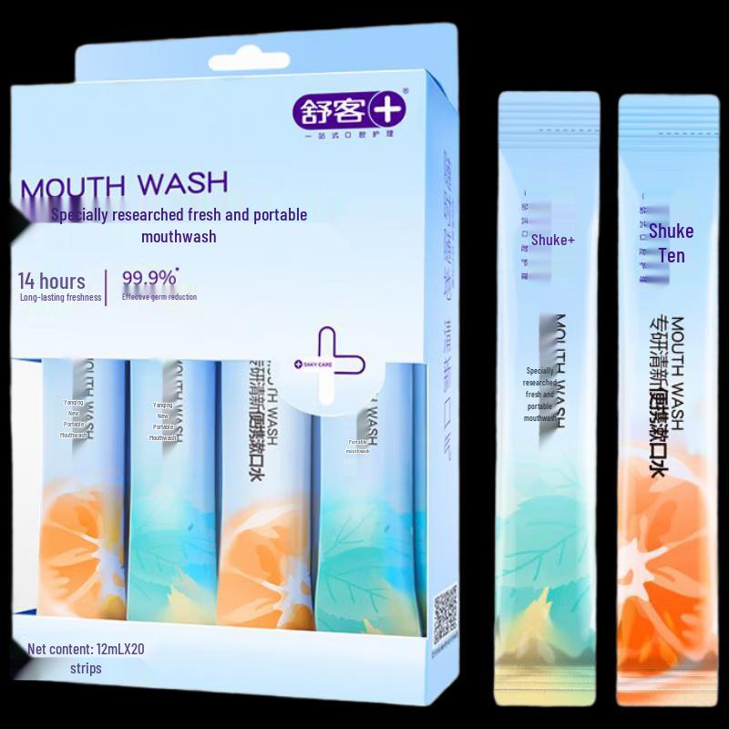 Shuke Professional Fresh Breath Portable Mouthwash