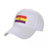 New Spanish Republican Flag Baseball Cap Custom  Golf Hat Luxury Women Cap Unisex Womens