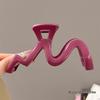 Großer französischer Retro-Klammer-Haarclip für elegante Damenfrisuren.