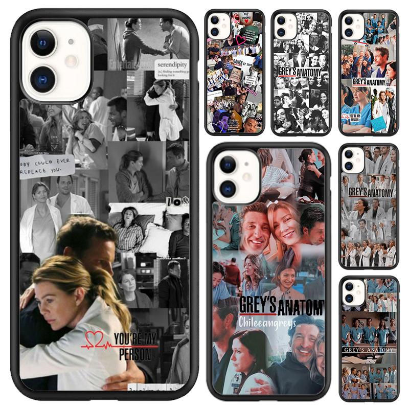 Greys Anatomy Collage Handyhülle Für iPhone 17 Air 16 16e 15 14 plus 11 12 13 pro max Hülle Cover coque