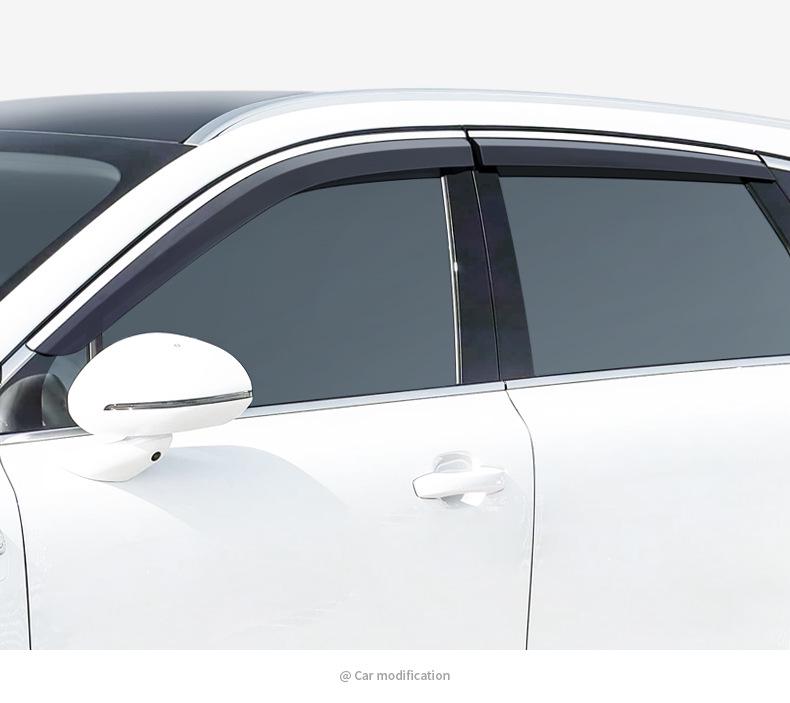 Compatible with 25 Models: Shangjie H5 Car Window Rain Guards & Wind Deflectors