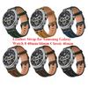 Leather Strap for Samsung Galaxy Watch 8 40mm/44mm Classic Wriststrap Quick Releas Band for Watch 8 Classic 46mm Bracelet Accessories