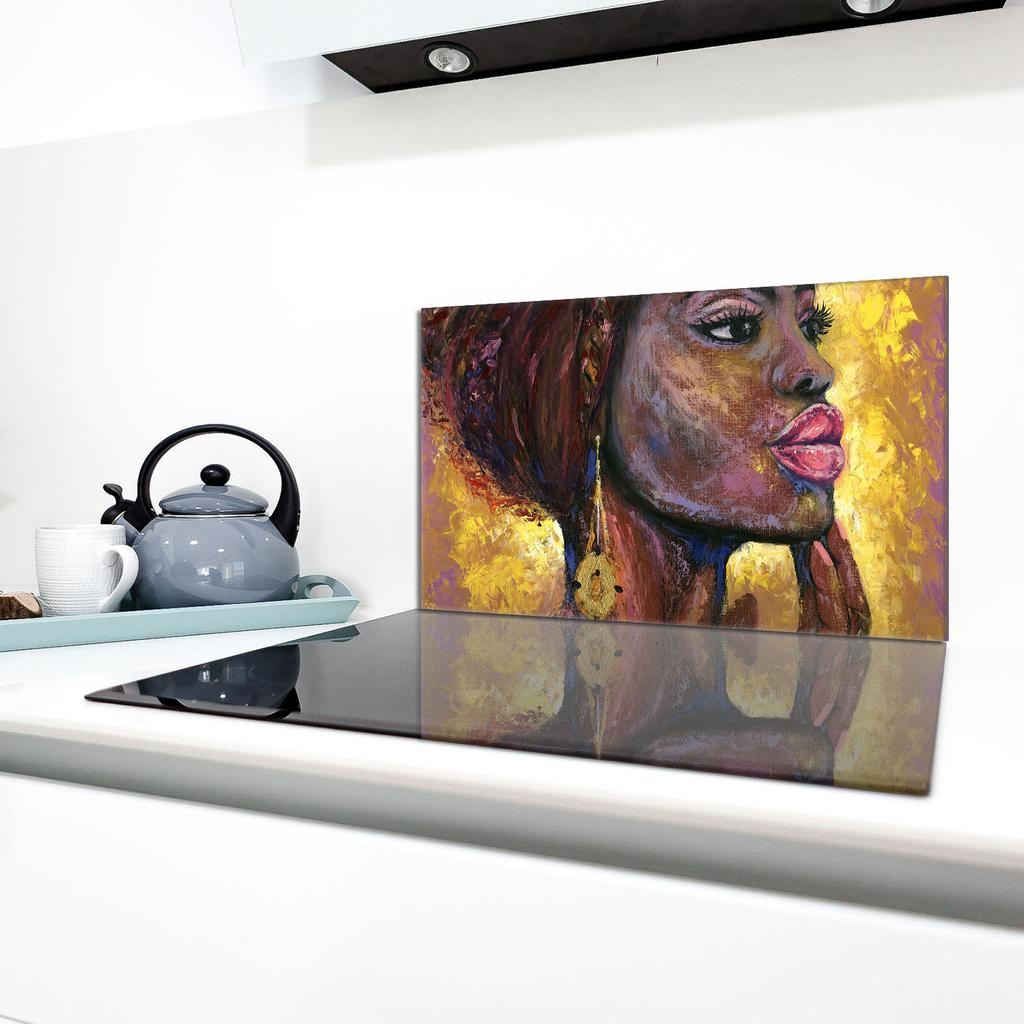 Glass Hob Protector 90x52 Woman