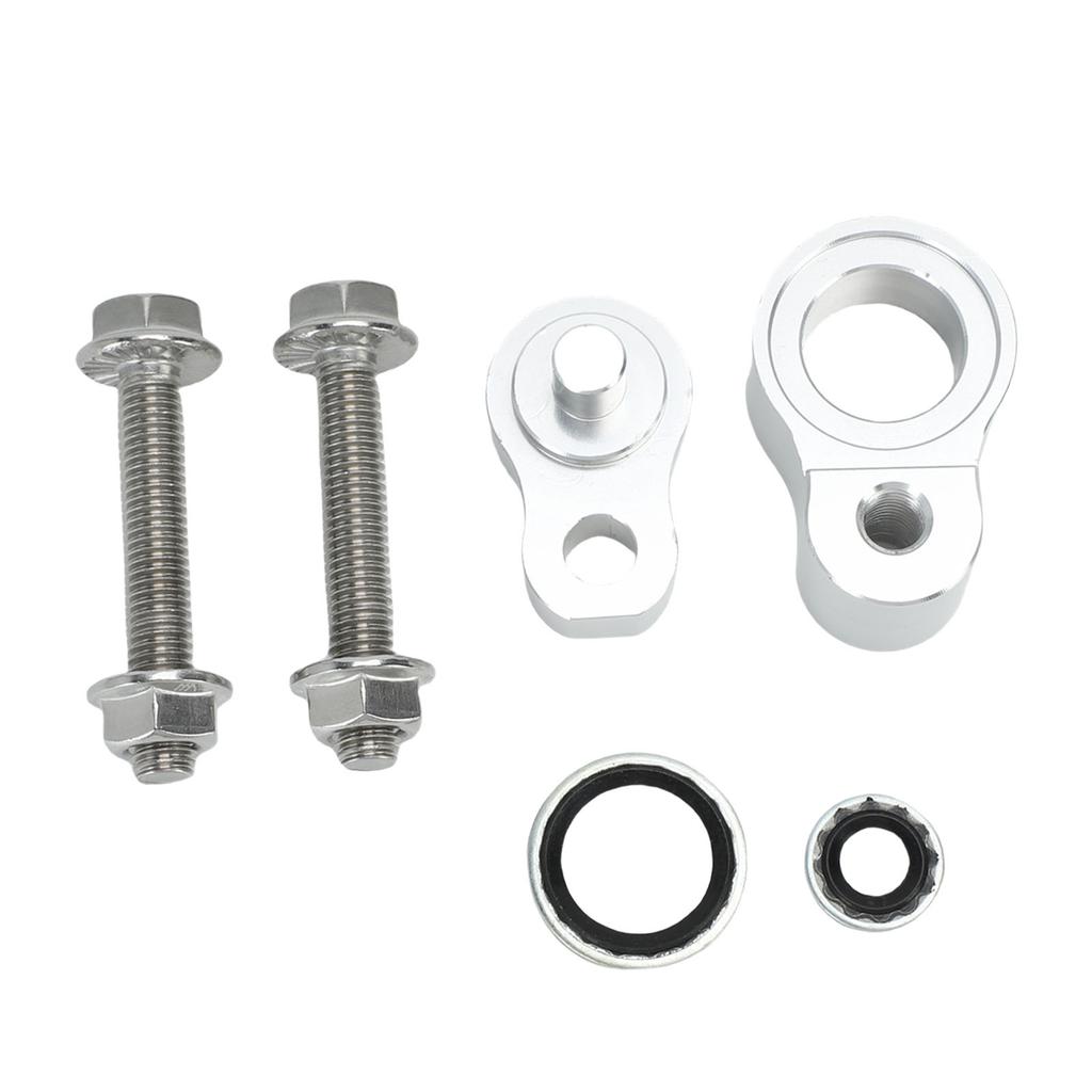 Zestaw do zaślepienia tylnej klimatyzacji Zakończenie przewodów Aluminiowy zestaw do eliminacji klimatyzacji z uszczelką HNBR