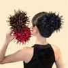 1pc New Simulation Hydrangea Large Acrylic Hair Claw Clip, Women'S Fashion Bohemian Style Hydrangea Flower Bun Hair Clip, Shark Clip