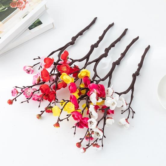 Artificial Flower Beautiful Multi-forked Colorful Home Decor Arrangement Fake Supplies