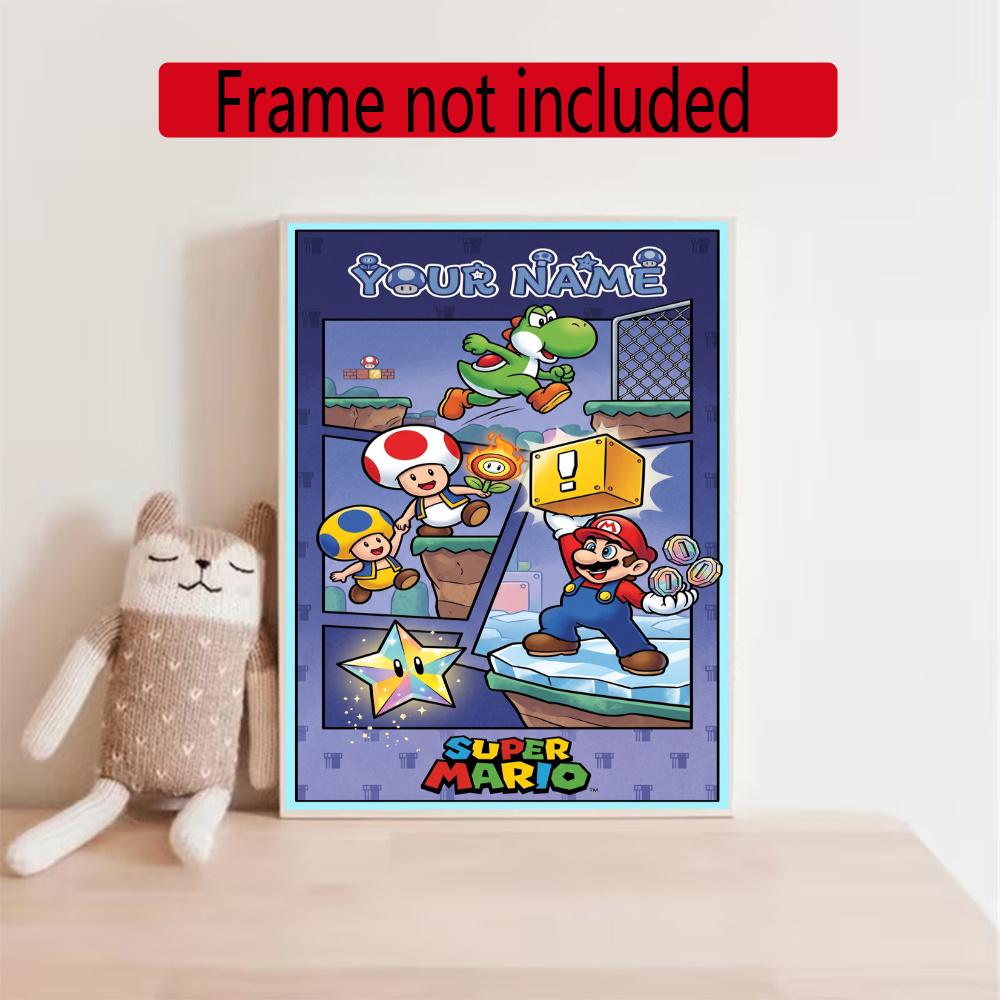 Minecraft Customize Text Diamond Painting Round Diamond Mosaic Suitable For Beginners Diamond Painting Rhinestones Gift Frameless