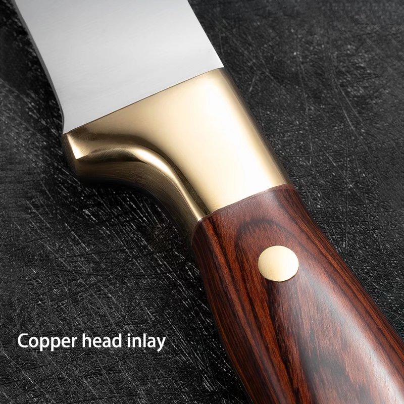 Utbeningskniv i rustfritt stål Kjøkkenfiletkniv Fisk Skulpturkniver Cooking Cleaver