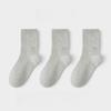 3pairs Absorbing Sweat Cotton Socks 3 Pairs Student Socks Comfortable Sport Socks  For Boys Girls