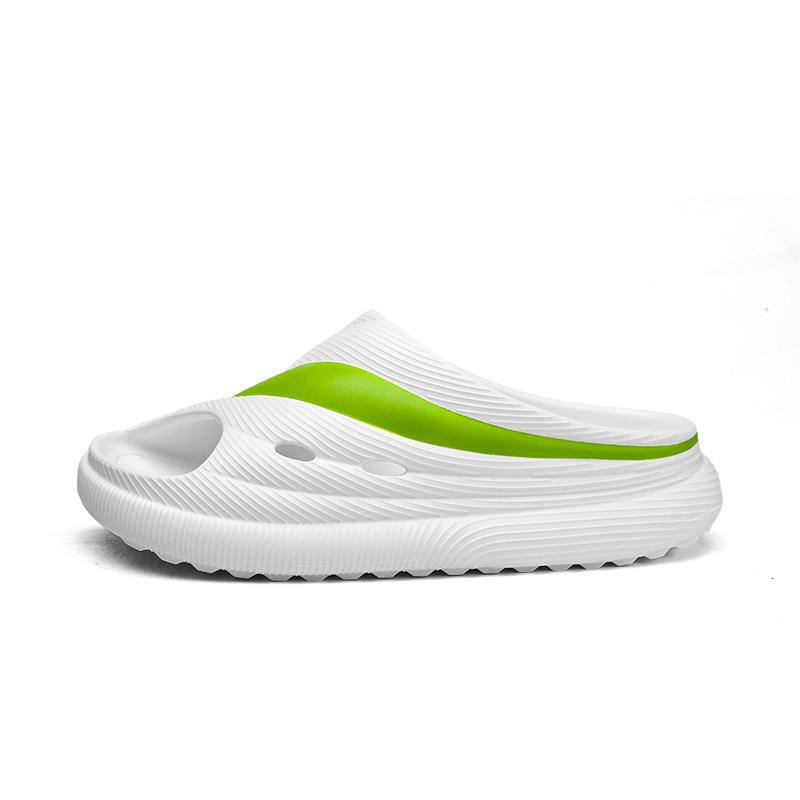 Men's Summer EVA Sandals: Wear-Resistant, Thick-Soled, One-Strap Comfort for Home and Outdoor Use