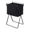 Foldable High Floor Laundry Basket Tower Large Capacity Black Yamazaki Jitsugyo 35L Laundry Box Basket Laundry Basket Laundry Rack Laundry Storage