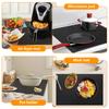 Large Induction Cooktop Protector Mat Reusable Induction Cooktop Cover Translucent Induction Hob Protector Pad for Cooker