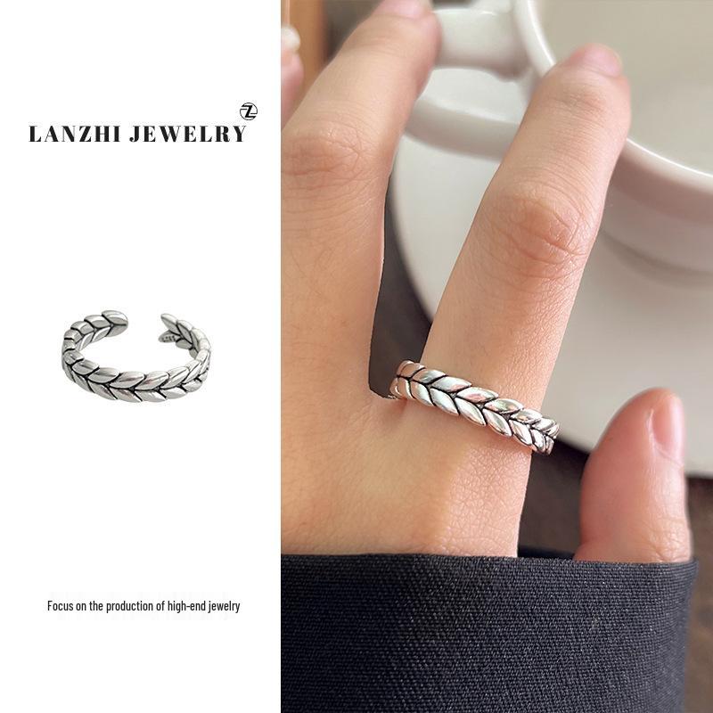 Inel Thai Argint pentru Femei, Stivuibil - Argint 925, Design de Nișă, Bijuterii Simple și Versatile