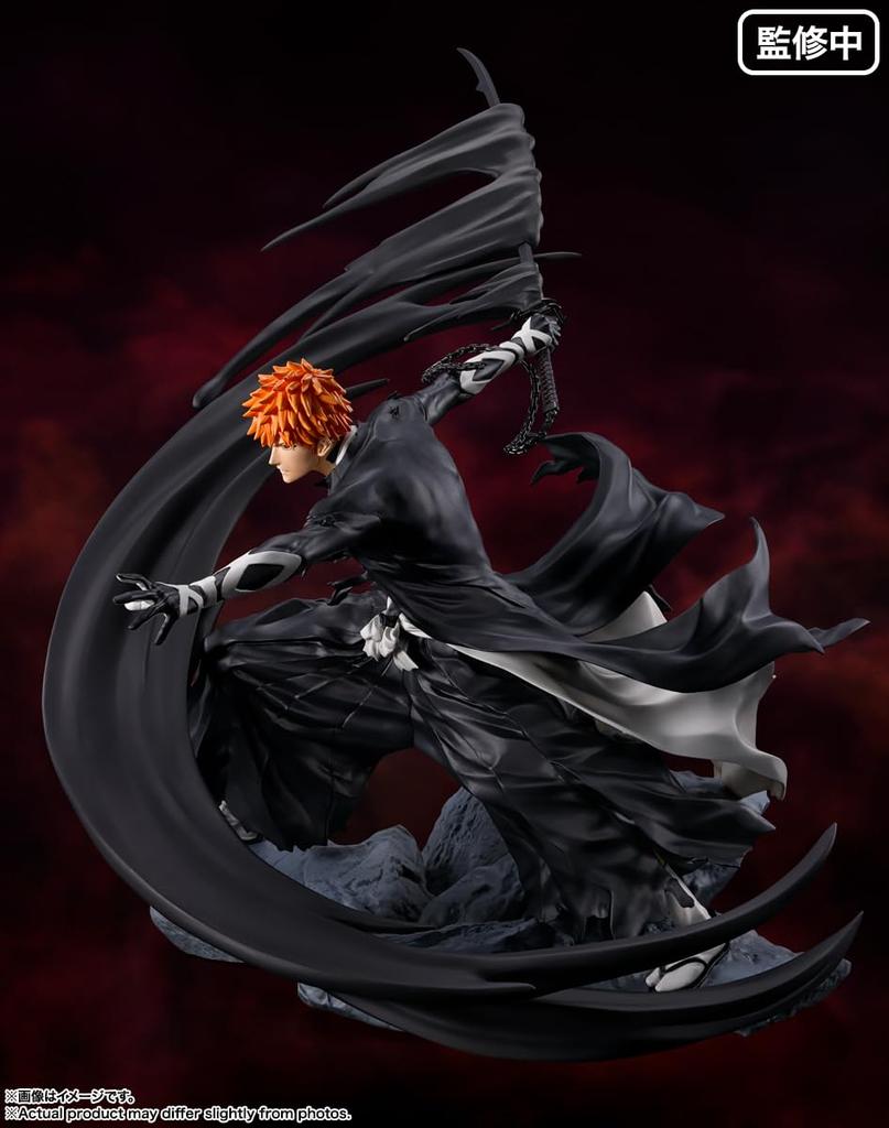 TAMASHII NATIONS TAMASHII NATIONS Figuarts ZERO BLEACH Miléniová krvavá válka Slepice Ichigo Kurosaki Tisícletá krev 220 mm Malovaná Kompletní figurka