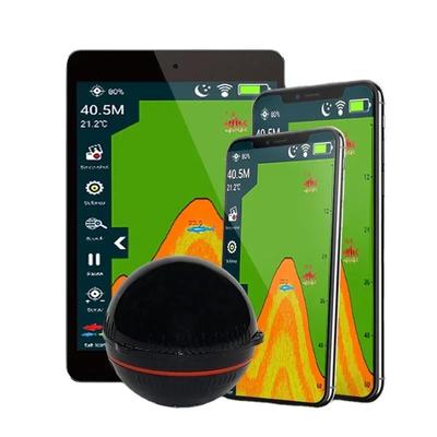 1PC Wireless Sonar for Fishing 48m/160ft Water Depth Echo Sounder Fishing Finder Portable Fish Finder