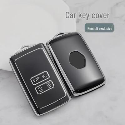 Dongfeng Renault Key Cover for 18/22 Models: Koleos, Kadjar, eNuo, Binna - Car Key Shell & Buckle