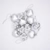 Vergulde Hartvormige Hanger en Kleurrijke Balornamenten: Kerstboom Decoratie & Valentijns Cadeaus