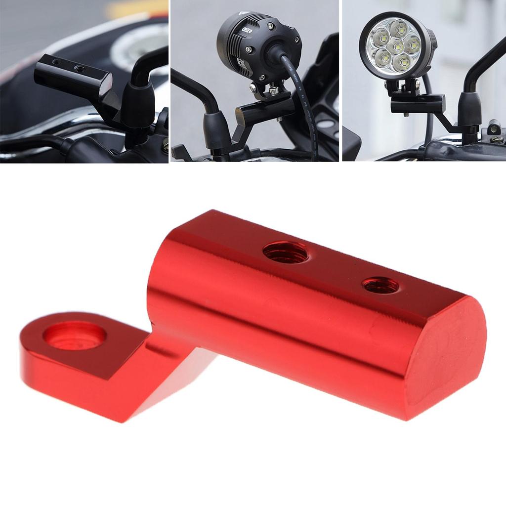 7/8' Universal Motorcycle Rearview Mirror Extender Expansion Bracket Adapter Holder Mount Handlebar Extension Stands Support