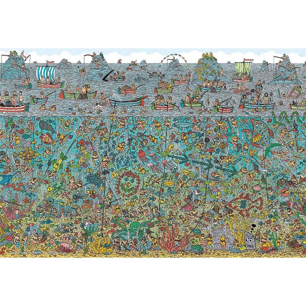 

BEVERLY Where s Wally Deep Sea Diver 1000-Piece Jigsaw Puzzle Micro Pieces 26×38cm M81-731