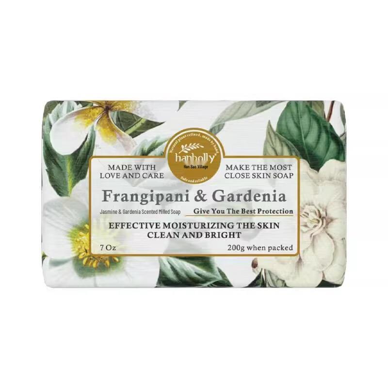 Hanbolly Jasmine & Gardenia Scented Essential Oil Soap