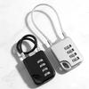 AUBURN Waterproof Steel Cable Combination Lock