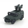 MASSDI 1/64 The Hummer H1 Armored Vehicle of The Russian Tiger Type Car Alloy Motor Vehicle Diecast Metal Model Kids Toys Boys