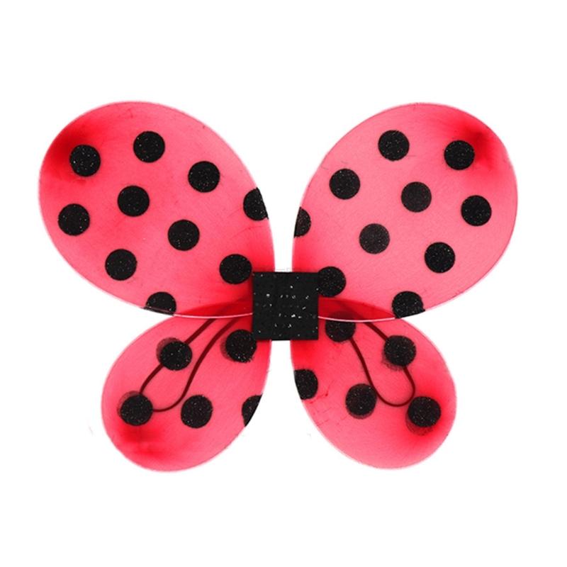 Божьи коровки Крылья Ангела Пчелы/Божьи коровки Крылья Феи для Фотосессии Сцены Косплей Реквизит 1