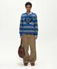 ADSB ANDERSSON BELL 26 Boys Heart Message Crew-Neck Sweater Atb1618M(Blue/Grey)