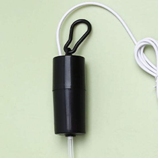 Aquarium Air Pump USB Mini Fish Tank Oxygen Pump Portable Silent Air Aerator Pump Oxygen Bubbler with Air Stone for Small Medium Fish Tanks Pond