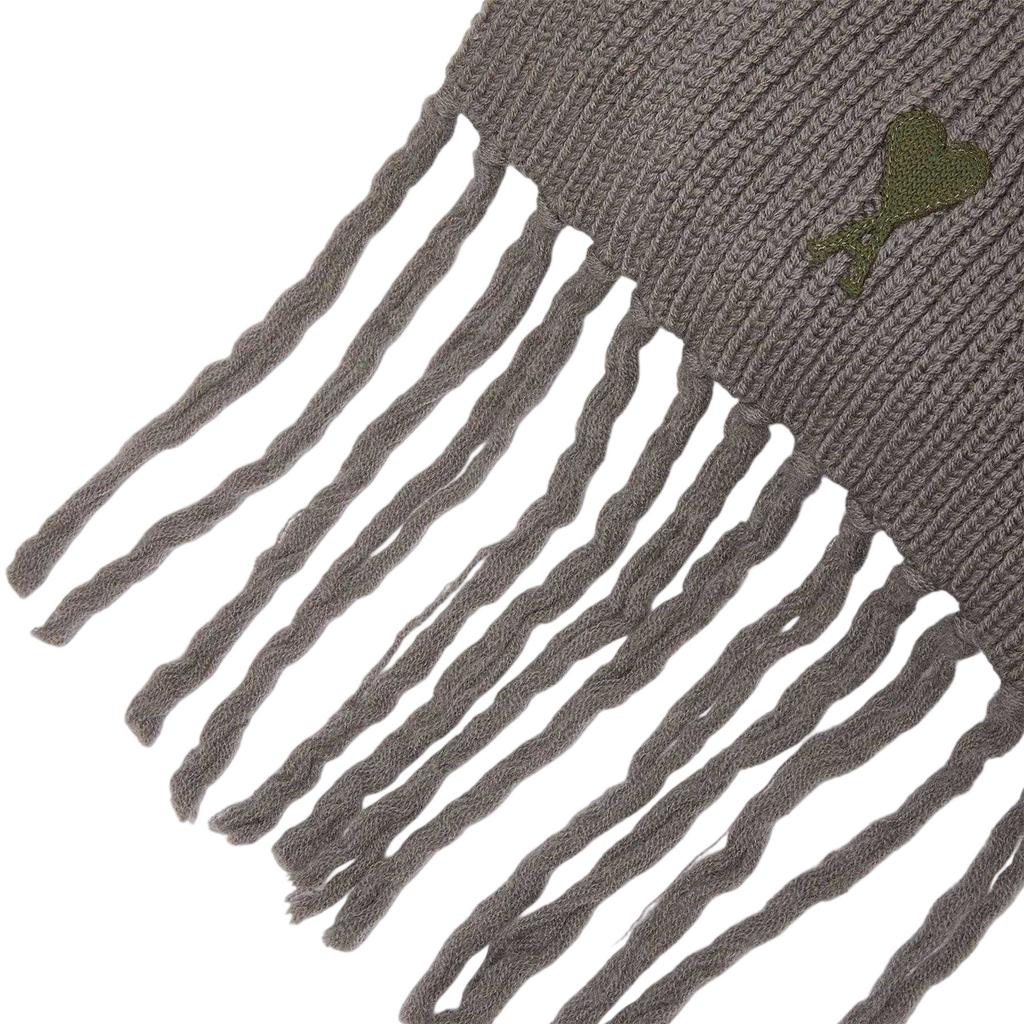 Ami Paris Gesticktes Logo Strickschal