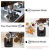 Gywjioy Coffee Scale with Espresso and Coffee Small Multifunctional Digital Kitchen Food Scale Instruction Timer, 2kg/0.1g, High-Precision Pour-Over