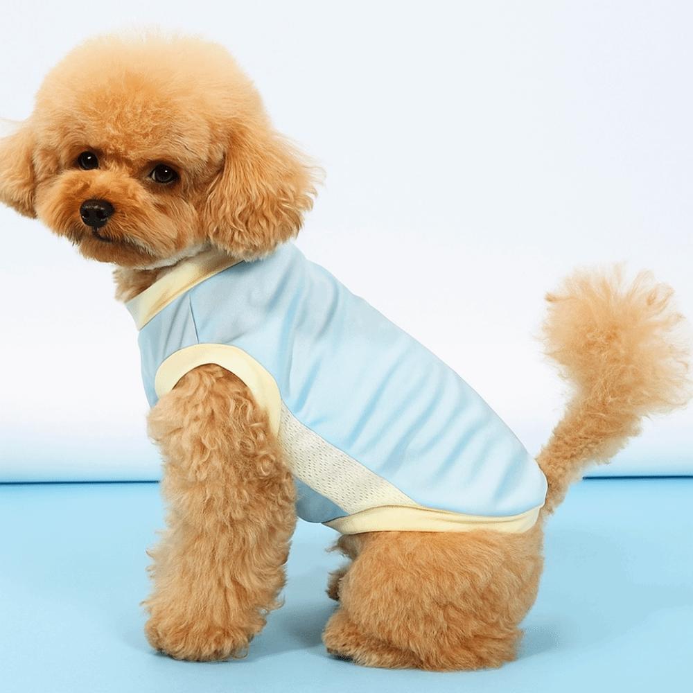 Thin Pet Sunscreen Clothes Sleeveless Cat Ice Silk Shirt Dog Cooling Vest For Puppy Small Animal