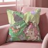 Cats & Soup Cushion Cover Multi-Scene Pillow Cover for Home & Car - Reversible, Soft & Durable for Daily Use