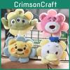Chaveiro Urso Morango de Pelúcia Brinquedo Macio Para Crianças e Colecionadores