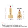 Honda Fuel Pressure Adapter - M12 x 1.25 to 1/8-27 NPT