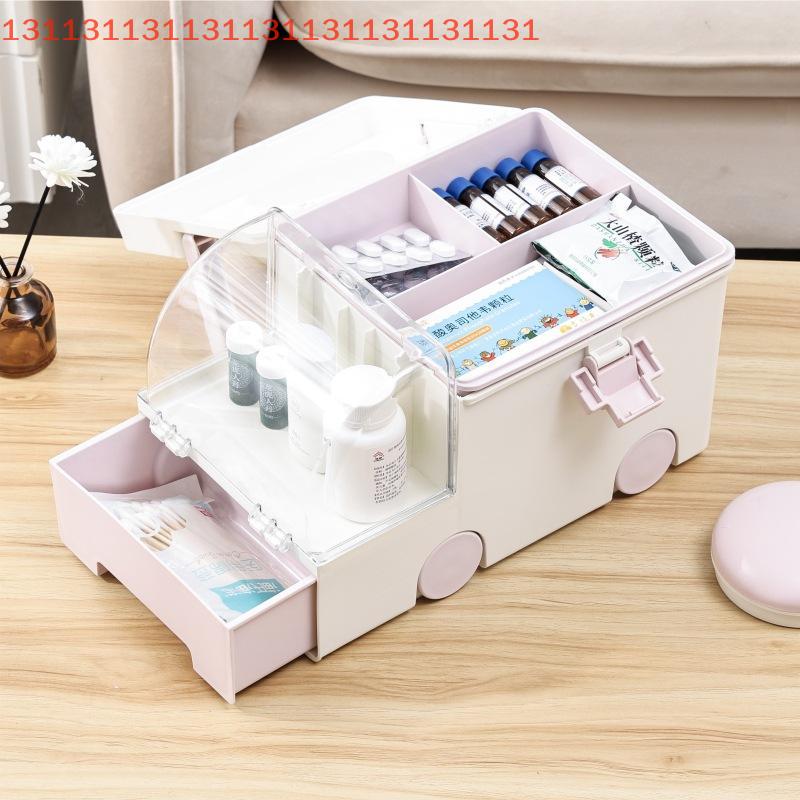 Portable Ambulance Medicine Box Large Capacity Household Medicine Medical Classification Sundries Storage Boxs