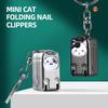 New Nail Clippers Stainless Steel Nail Trimmer Mini Trimming Of Thick And Hard Nails Portable Creative Gifts