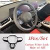 Steering Wheel Button Frame Panel Cover Trim For BMW X1 iX1 U11 X2 iX2 U10  2024 2025 ABS Carbon Fiber Accessories Interior